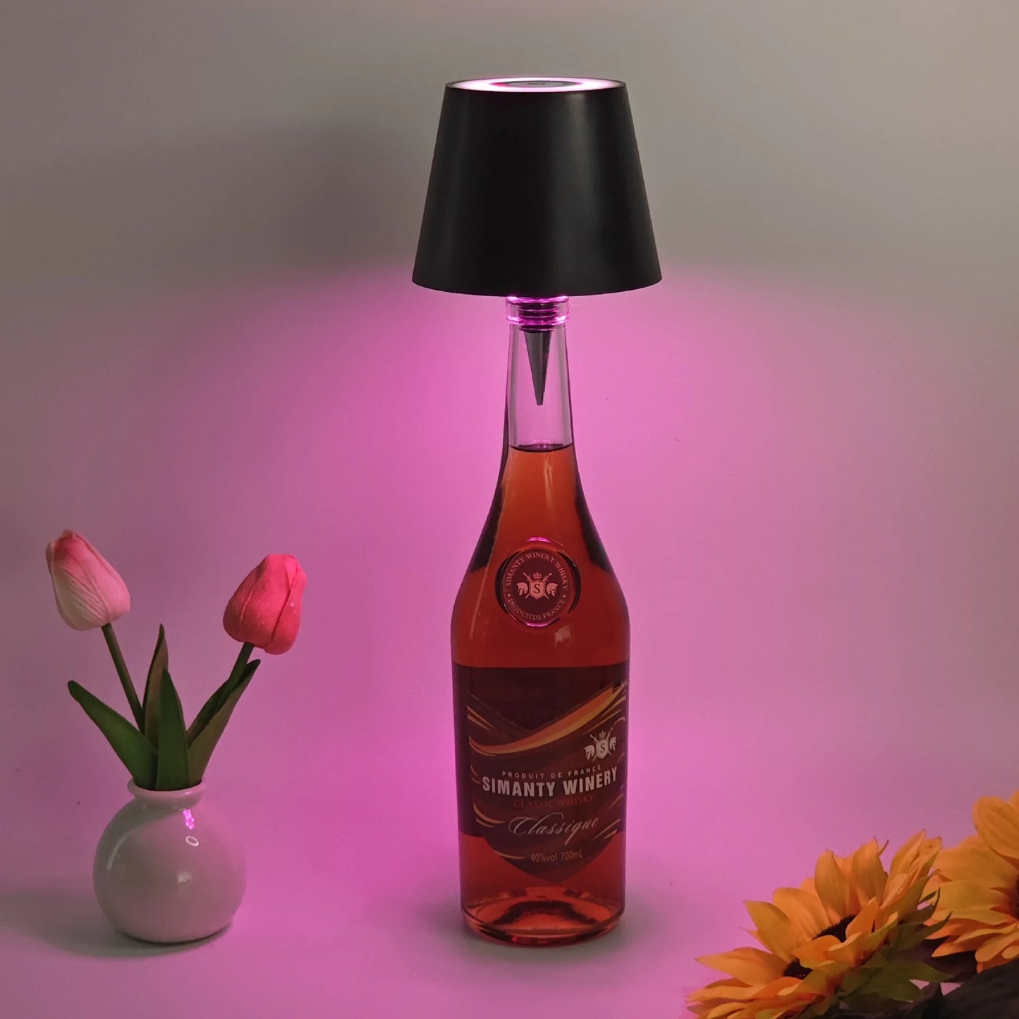 Wireless LED Wine Bottle Lamp